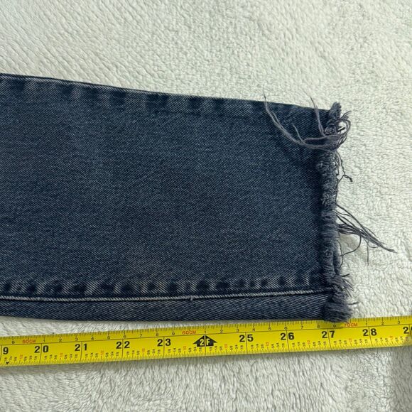 LEVI'S WEDGIE JEANS BLACK DARK WASH WOMENS SIZE 27 - Picture 11 of 11